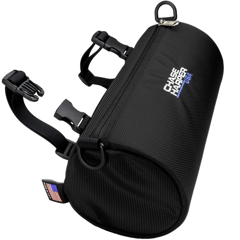 Chase Harper USA Ruckus Barrel Bag - Highly Durable Industrial Grade Ballistic Nylon Exterior with Strong Thermoplastic Insert 105000BLK - Image 1